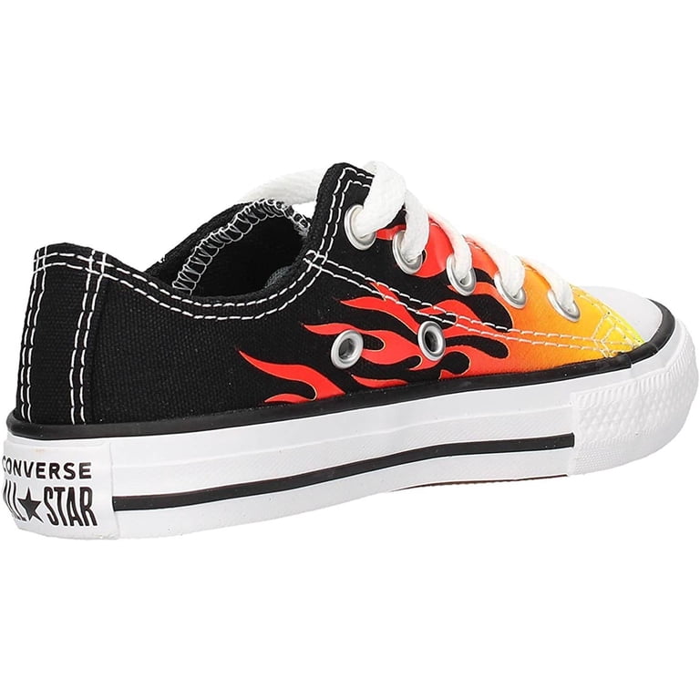 Converse Chuck Taylor All Star OX Kids' Black Textile Low Sneakers