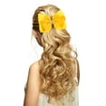 thumbnail image 3 of Bradem Handmade Glitter Hair Clips - Shiny Ribbon Bows for Toddlers, Little Kids & Big Girls, 3 of 3