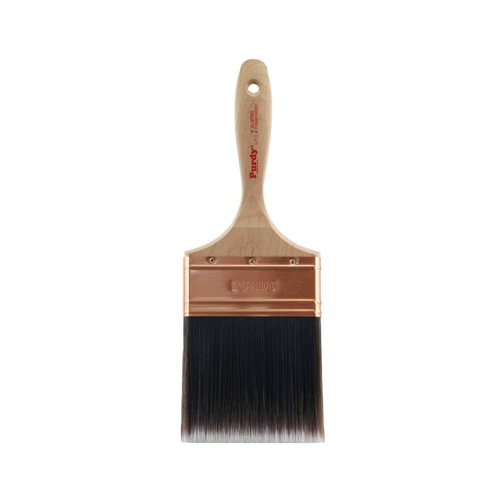 Purdy  XL Sprig  4 in. W Medium Stiff  Flat  Paint Brush