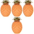 thumbnail image 2 of 4pcs Ceramic Pineapple Shape Tea Storage Jar Tea Canister Ceramic Storage Jar Home Decor, 2 of 6