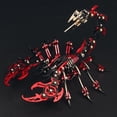 thumbnail image 2 of Kit de maquetas 3D de rompecabezas de metal YUEZUDPO Scorpion para adultos, 2 of 6