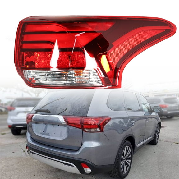 Rear Brake Light Tail Light Assembly Replacement for 2016-2021 Mitsubishi Outlander 8330B006 Outer Right Passenger Side Taillight
