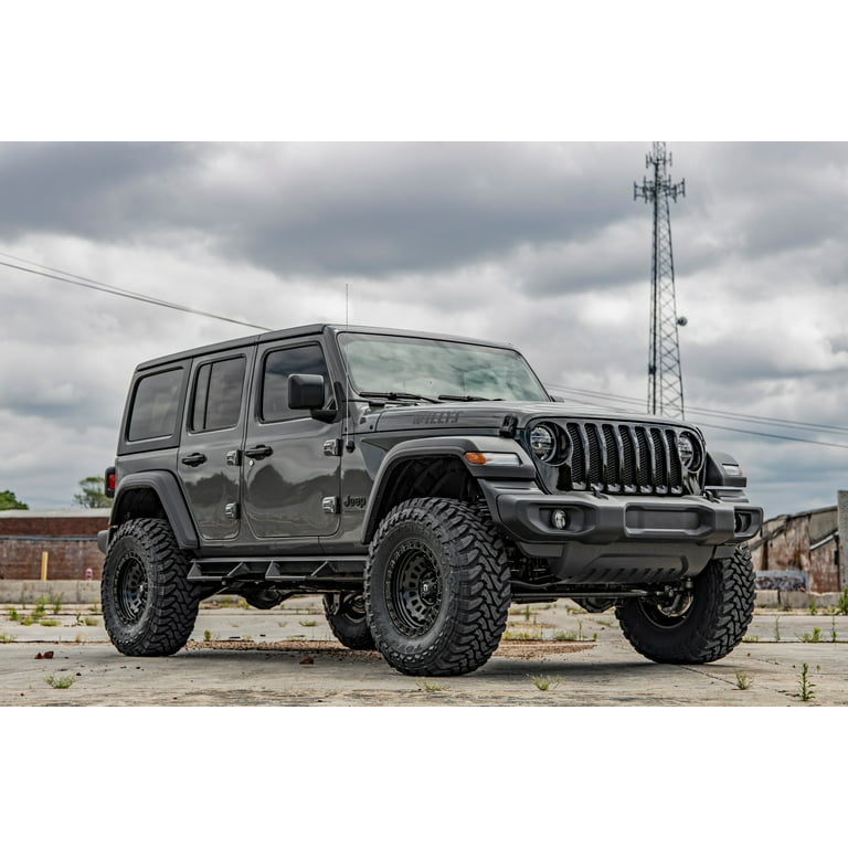 Protection de seuil porte voiture pour Jeep Wrangler JL 2018 L48267 -  Cdiscount Auto