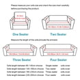 thumbnail image 4 of Stretch Single Sofa Slipcover 1 Piece Couch Sofa Cover Furniture Protector 1 Seater Sofa with Elastic Bottom for Kids and Pets,Jacquard Small Checked Pattern Fabric（with Velcro）, 4 of 10