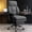 Grey, variant on BTFYOU Office Chair with Leg Rest, Leather High Back Executive Office Chair with Wheels, Ergonomic Desk Chairs with Lumbar Support for Home Office