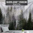 thumbnail image 2 of Tapiz de bosque, decoración del hogar, tapiz de paisaje, tapiz decorativo para sala de estar y dormitorio, cortinas de tapiz mágico, 2 of 5
