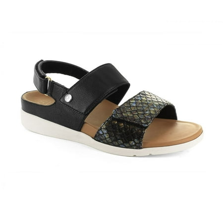 

Strive Women s Riviera II Sandal Black/Snake - TS081AK