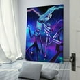 thumbnail image 3 of Anime Hazbin Hotel Poster Angel Dust & Vox Room Aesthetic Poster Print Art Wall Painting Canvas Posters Gifts Modern Bedroom Decor 16x24inch(40x60cm), 3 of 6