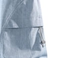 thumbnail image 5 of HOOMEUMY Men Shorts Stylish Comfy Summer Oversized Elastic Waist Baseball Hiking Short Pants with Pockets Blue XXXXL, 5 of 6