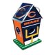 thumbnail image 1 of Birdhouse MasterPieces NFL, madera de los Chicago Bears, 20 x 13 cm, 1 of 4