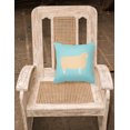 thumbnail image 2 of English Leicester Longwool Sheep Animal Art Checkboard Design Fabric Decorative Pillow, 2 of 2