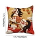 thumbnail image 2 of Estándares de Almohada Tamaño Estándar Algodón, 17.7x17.7 Pulgadas Cubiertas de Almohada Decorativas con Tela Suave, Estándares de Almohada con Cremallera Tamaño Estándar, Cremallera Oculta para la De, 2 of 7