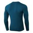 thumbnail image 2 of T-shirt à Manches Longues de Course Athlétique de Compression pour Hommes, 2 of 5
