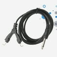 thumbnail image 3 of MIANGASTORE 2.5M Clip Cords Silicone Copper Heavy Duty Wire for Machine (Black), 3 of 8
