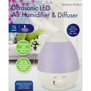 North Point Ultrasonic LED Air Humidifier And Diffuser 7 Colors 100-240V