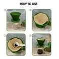 thumbnail image 2 of S SERENABLE 2x Gobelets à Café en Silicone Pliables avec Anneaux pour Camping VR Vert, 2 of 9