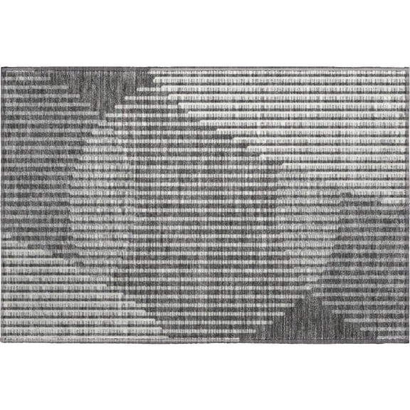 Dalyn Rugs Premium Machine Washable Mayfield AMF1001 Charcoal 1'8" x 2'6" Rug
