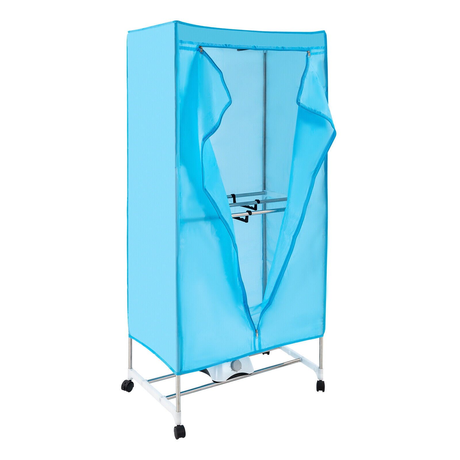 Portable Clothes Dryer with Timer, 1000W Electric Dryer Machine for  Apartments Double Layer Stackable Clothing Dryer for Travel Home Laundry