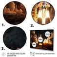 thumbnail image 3 of Designart "Night Launch Space Shuttle I" Space Shuttle Floater Framed Wall Decor, 3 of 7