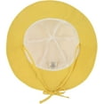 thumbnail image 4 of Zando Baby Girl Sun Hat Sun Protection Baby Boy Sun Hat Cute Sun Hat for Baby Summer Beach Toddler Sun Hat Yellow M, 4 of 7