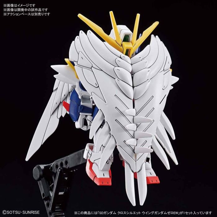 Bandai Bas No 13 Wing Gundam Zero Ew Spirits Sdcs Model Kit From Gundam Wing Endless Waltz Walmart Com
