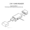 thumbnail image 2 of USB-C Type C /USB 2.0 to NM Nano Memory Card TF -SD Card Reader for Cell Phone &Amp, Laptop, 2 of 5