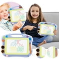 thumbnail image 1 of IMENGL Children Intelligence Toy Educational Erasable Plastic Drawing Board Education Doodle Toys For Kids. Erasable Magnet Writing Sketch Table Drawing Board,Set 31tlg,$4 Items,Pen Blanks,Adult Col, 1 of 9
