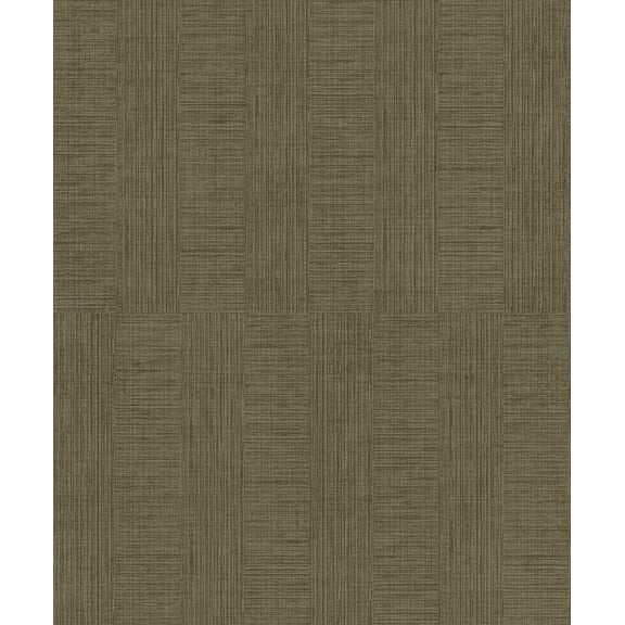 Advantage Eldorado Brown Geometric Wallpaper, 20.9-in by 33-ft, 57.48 sq. ft.