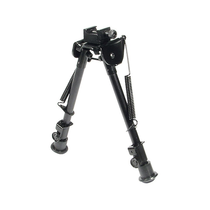 Hot Sale Red 4.75"-9" Tactical Swivel and Pivot Bipod Black Adjustable Height 