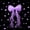 Bow 03, variant on Erosebridal Girls Purple Ribbon Bow Twin Sheet Sets 3pcs,Love Heart Print Bedding for Kids Teens,Lightweight Room Decor