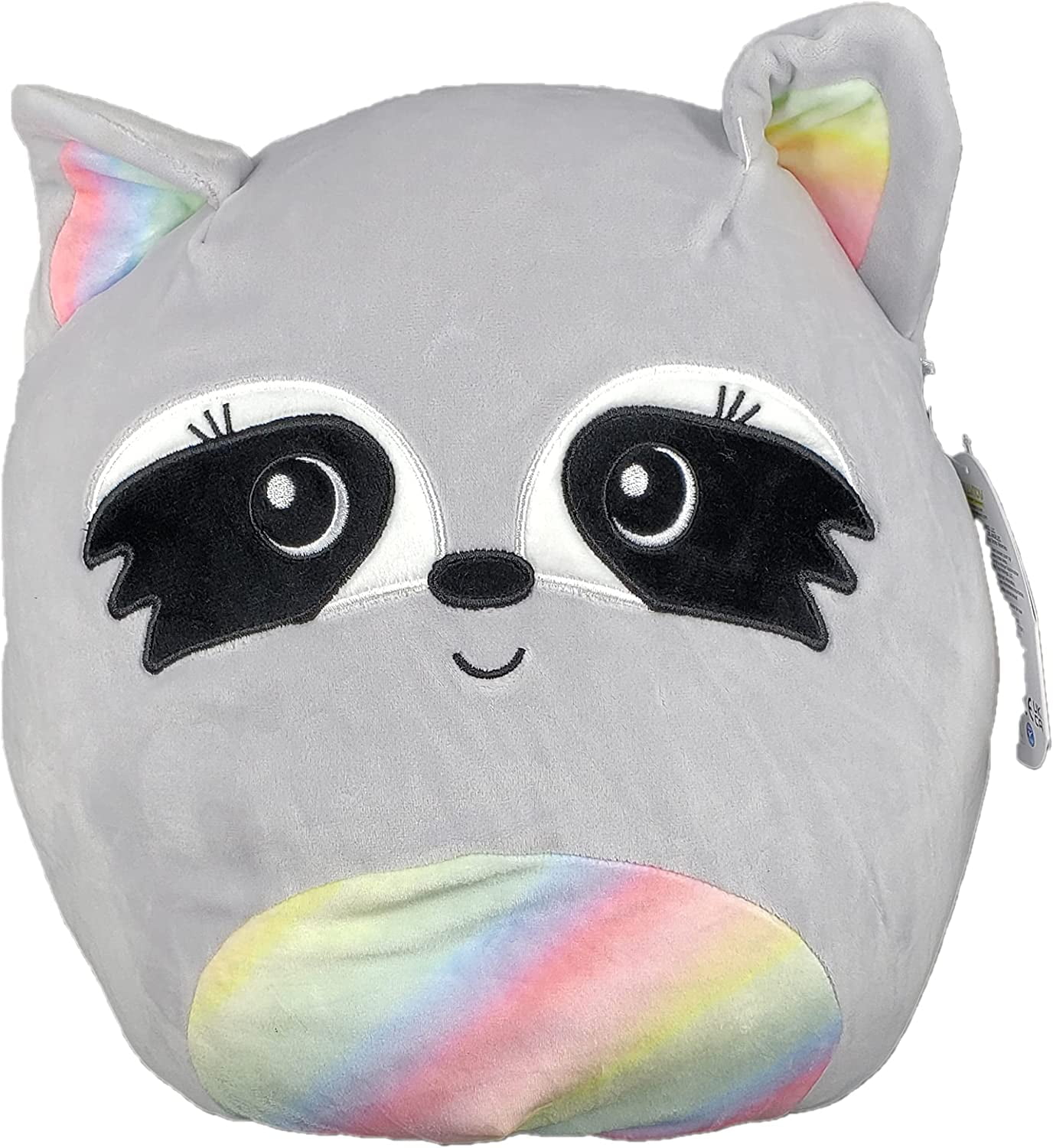Kellytoy Squishmallow 8 Inch Max Racoon The  Super Soft Plush Free Ship 