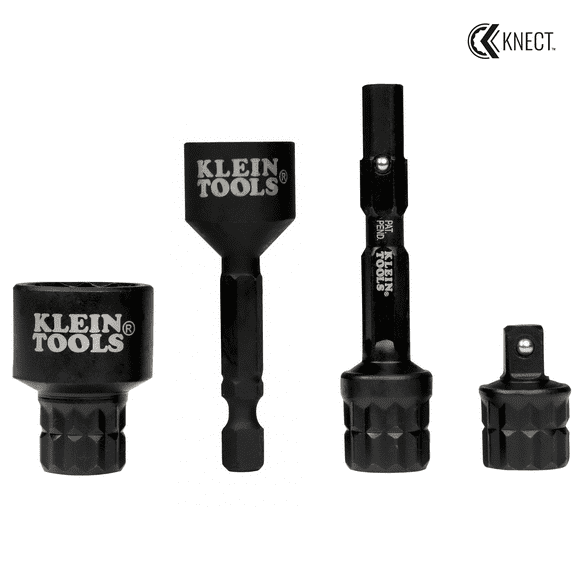 Klein Tools Knect (S) Impact Socket Adapter Set