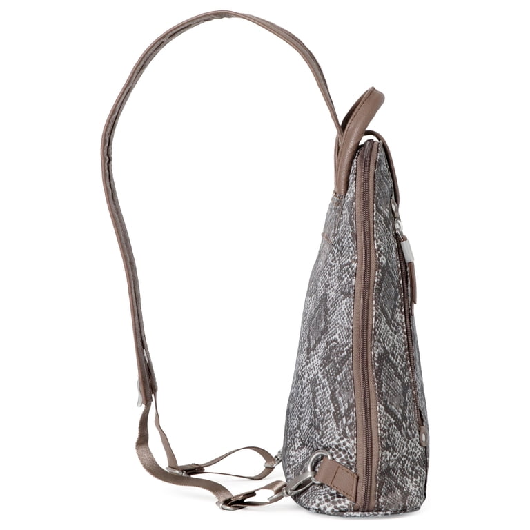 Baggallini Metro Backpack, Brown Baggallini Metro Backpack Sling Bag Water Resistant Brown | eBay main image 4