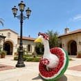 thumbnail image 1 of Decoración de jardín con ganso blanco y disfraz festivo | Escultura navideña para jardín, césped o porche | Adorno de tela resistente para exhibición en Pascua, Navidad y Acción de Gracias, 1 of 6