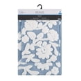 thumbnail image 7 of Mainstays 2 Piece Floral Bath Rug Set, Blue, 17" x 24" & 20" x 30", 7 of 7