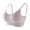 Pink, variant on Utoimkio Seamless Sports Bras for Women Crop Top Bra Wirefree Bra Removable Pads for Women Yoga Workout with Adjustable Straps