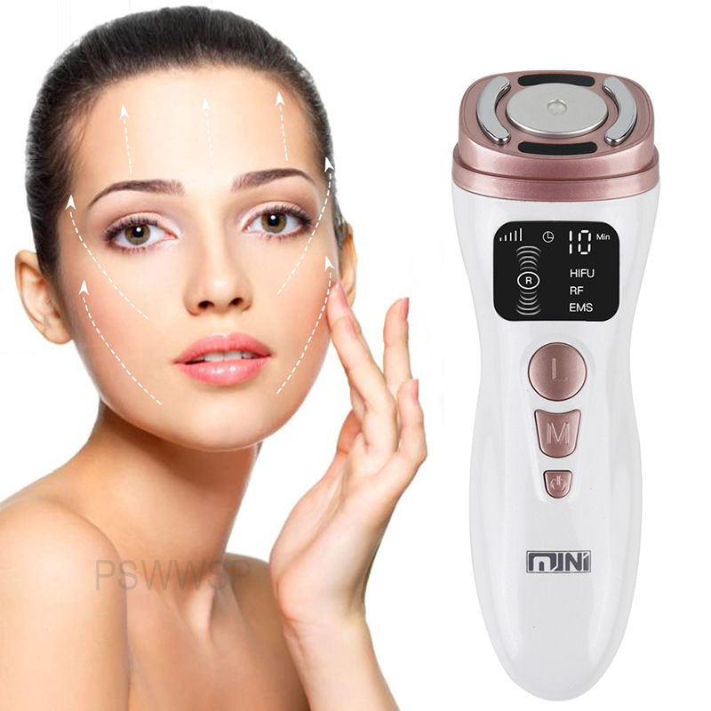Mini hifu RF Massager Facial body Radiofrecuency Ultrasound Microcurrent Lift Wrinkle Beauty Machine Skin Care Tools