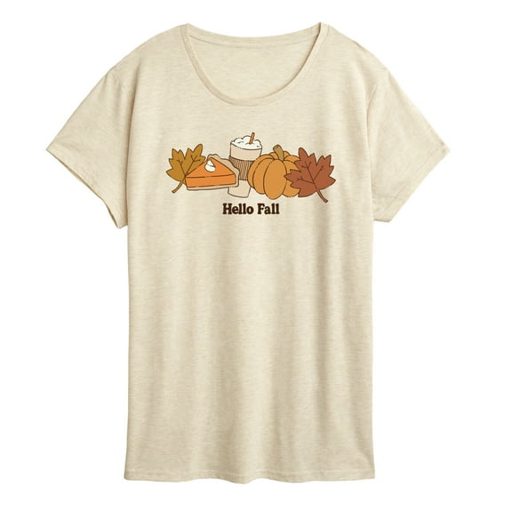 Instant Message - Hello Fall - Women's Short Sleeve Graphic T-Shirt