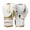 White & Gold, variant on SKIUHS Unisex Pro Training Sparring Boxing Gloves (8-16 Oz) – Durable PU Leather with Thick Padding for Boxing, Muay Thai, MMA & Kickboxing
