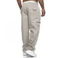 2DXuixsh Men's Sweatpants Cargo Casual Loose Fit Sport Wear Trousers
