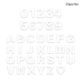 thumbnail image 2 of 37Pcs/Set Number Shape Mold Festival Pastry Dessert Cake Cupcake Cookie Biscuit Fondant Decorating Home Kitchen Mould 8 Inch, 2 of 5