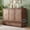 Light Walnut + Pine, variant on Queen Size Murphy Bed with Charging Station and 3 Storage Drawers, Pine Wood Folding Cabinet Bed, Equipped with 6 Moving Wheels, Space-Saving Hidden Wall Bed for Guest Room, Home Office,Grey