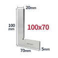 thumbnail image 2 of L90 Degree Angle Ruler Measurement Multi-model Square Ruler Basic Woodworking Ruler Test Ruler Scale Ruler Square Ruler, 2 of 8