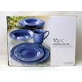 thumbnail image 1 of Thomson Pottery 14 Piece Dinnerware Set Sicily Blue (Good Condition), 1 of 1