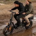 thumbnail image 3 of Electric Scooter for Adults with Seat,1500W Peak Motor,25Mph Fast Speed,45-Mile Range,48V 18AH Battery,Dual Disc Brake,14" Off-Road Foldable e Scooter for Teens,UL2272, 3 of 11