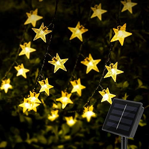 Details about   Solar Powered Rope Led String Fairy Lights Twinkle Outdoor Garden Patio Xmas 