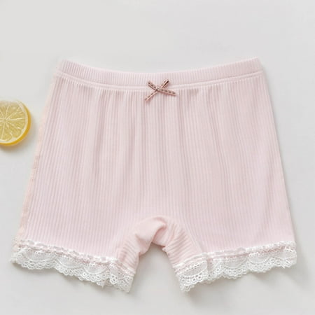 Ovbmpzd Boys Shorts Pink Ruffle Cotton Elastic Waist Solid Bow Shorts Toddler Sweatpants Girl 130