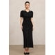 thumbnail image 1 of Vestido largo bellabarnetten Klaria de manga corta Pearl, 1 of 6