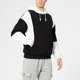 thumbnail image 4 of Sudadera con capucha para hombre, manga larga, bolsillo, cordón, dobladillo elástico, corte informal, sudadera para hombre para deporte, 4 of 6