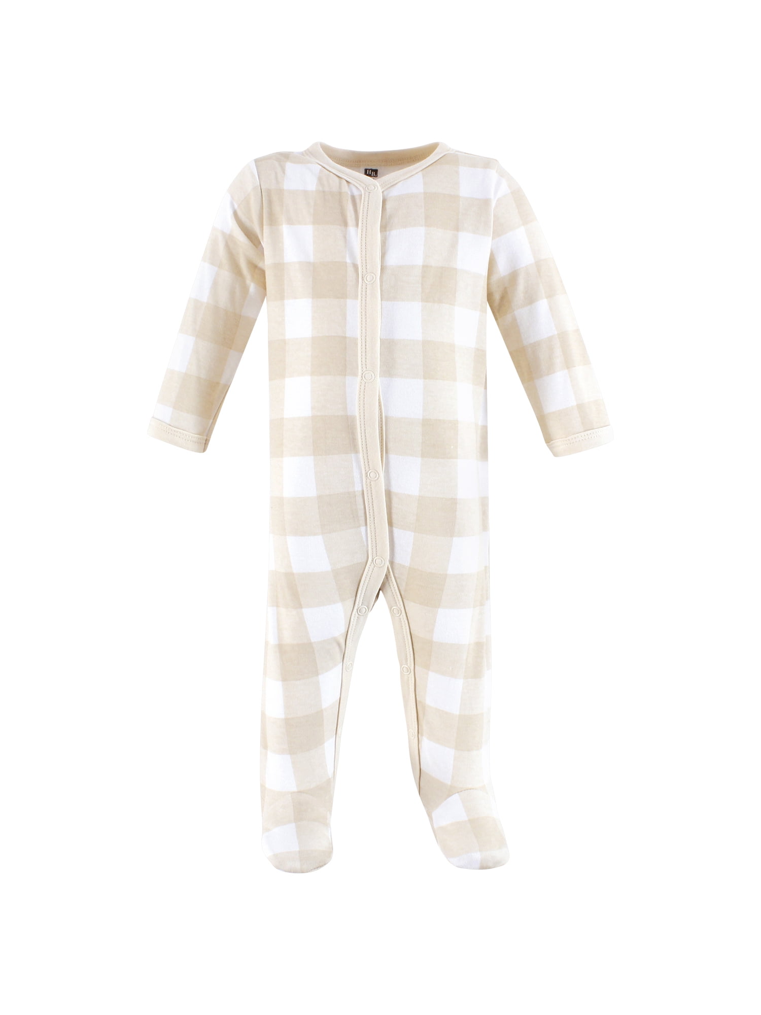 Hudson Baby Long Sleeve Sleep and Play, 3-Pack, Newborn-9 Months